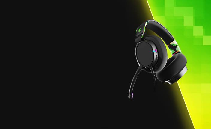 casque de jeu filaire multiplateforme slyr pro T20J52 digihype vert Skullcandy