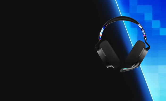 gaming essentialpremium sound slyr casque de jeu filaire multiplateforme T20J56 digihype bleu Skullcandy