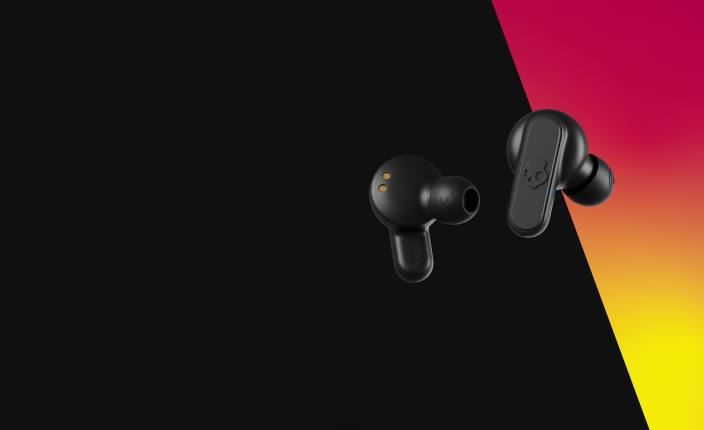 mini-écouteurs sans fil puissants et trouvables dime 2 T20J27 vrai noir Skullcandy