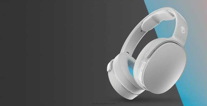 simplicité sans fil avec un son supérieurcasque sans fil hesh evo T20J67 gris clair/bleu Skullcandy