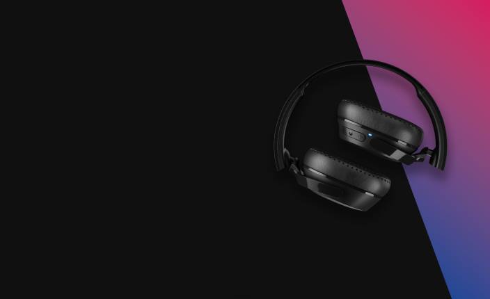 son audacieux écouteurs supra-auriculaires riff sans fil 2 débranchés T20J68 vrai noir Skullcandy