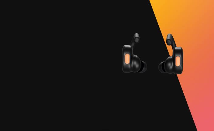 technologie évolutive Secure Fit push active véritables écouteurs sans fil T20J15 noir/orange Skullcandy